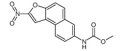 methyl N-(2-nitrobenzo[e][1]benzofuran-7-yl)carbamate Structure