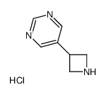 5-(azetidin-3-yl)pyrimidine,hydrochloride结构式