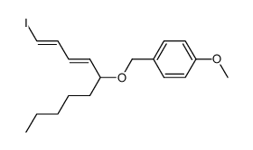 1-((((1E,3E)-1-iododeca-1,3-dien-5-yl)oxy)methyl)-4-methoxybenzene Structure