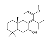 9-Phenanthrenol, 1,2,3,4,4a,9,10,10a-octahydro-7-methoxy-1,1,4a-trimethyl-8-(1-methylethyl)-, (4aS,9R,10aS)- picture