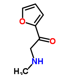 1-(2-Furyl)-2-(methylamino)ethanone Structure