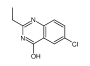 6-chloro-2-ethyl-1H-quinazolin-4-one Structure