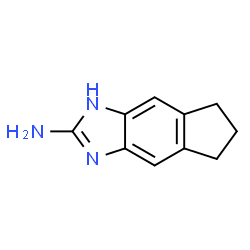 Indeno[5,6-d]imidazol-2-amine, 1,5,6,7-tetrahydro- (9CI)结构式