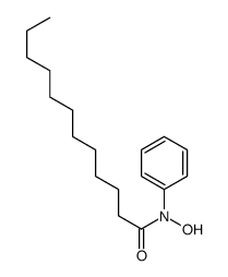 N-hydroxy-N-phenyldodecanamide Structure