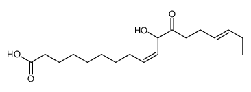 11-hydroxy-12-oxooctadeca-9,15-dienoic acid Structure