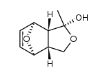 (1R,3aR,4R,7S,7aR)-1-methyl-1,3,3a,4,7,7a-hexahydro-4,7-epoxyisobenzofuran-1-ol Structure