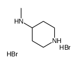 N-methylpiperidin-4-amine,dihydrobromide Structure