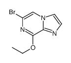 6-bromo-8-ethoxyimidazo[1,2-a]pyrazine结构式