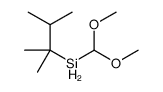 dimethoxymethyl(2,3-dimethylbutan-2-yl)silane Structure