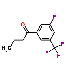 1-[3-Fluoro-5-(trifluoromethyl)phenyl]-1-butanone图片