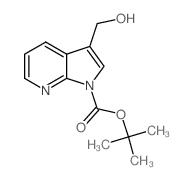 TERT-BUTYL 3-(HYDROXYMETHYL)-1H-PYRROLO[2,3-B]PYRIDINE-1-CARBOXYLATE picture