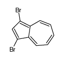 1,3-dibromoazulene Structure