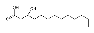 (3R)-3-hydroxytridecanoic acid结构式