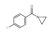 aziridin-1-yl-(4-fluorophenyl)methanone结构式