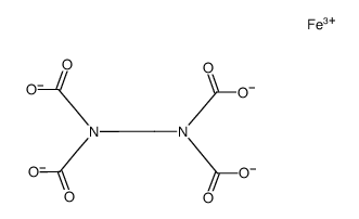 Fe(III)-EDTA structure