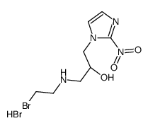 (2R)-1-(2-bromoethylamino)-3-(2-nitroimidazol-1-yl)propan-2-ol,hydrobromide结构式