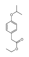 ethyl 2-(4-propan-2-yloxyphenyl)acetate Structure