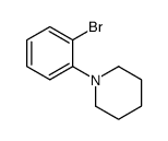 1-(2-溴苯基)哌啶结构式