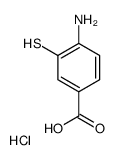 4-amino-3-sulfanylbenzoic acid,hydrochloride picture