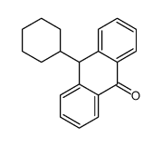 10-cyclohexyl-10H-anthracen-9-one Structure