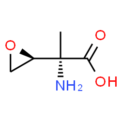 Oxiraneacetic acid, alpha-amino-alpha-methyl-, (R*,R*)- (9CI) Structure