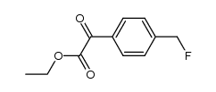 ethyl (4-fluromethyl)benzoylformate结构式