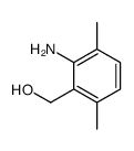 Benzenemethanol,2-amino-3,6-dimethyl-结构式