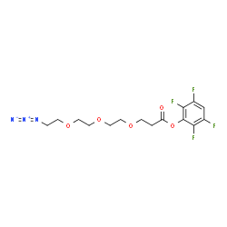 Azido-PEG3-TFP ester结构式