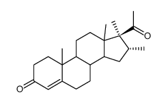 16alpha,17alpha-dimethylprogesterone结构式