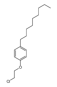 1-(2-chloroethoxy)-4-nonylbenzene结构式
