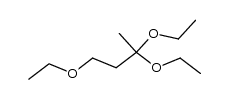 1,3,3-triethoxy-butane结构式