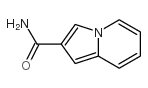 2-Indolizinecarboxamide(8CI) structure