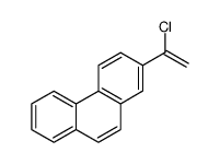 2-(1-chloroethenyl)phenanthrene结构式