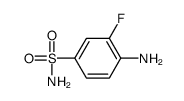 Benzenesulfonamide, 4-amino-3-fluoro- (9CI) picture