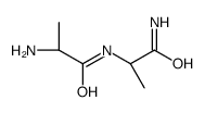 (2S)-2-amino-N-[(2S)-1-amino-1-oxopropan-2-yl]propanamide Structure