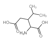 Glutamic acid,3-(1-methylethyl)-结构式