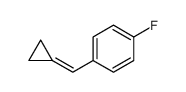 Benzene, 1-(cyclopropylidenemethyl)-4-fluoro- (9CI)结构式