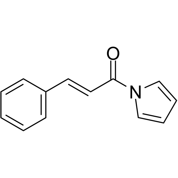 (2E)-3-苯基-1-(1H-吡咯-1-基)-2-丙烯-1-酮结构式