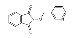 2-(Pyridin-3-ylmethoxy)isoindoline-1,3-dione Structure