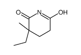 3-ethyl-3-methylpiperidine-2,6-dione结构式