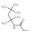 Acetamide,2-chloro-N-(1,1,3,3-tetramethylbutyl)-结构式