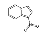 2-methyl-1-nitro-indolizine Structure