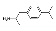 2-Amino-1-<4-isopropyl-phenyl>-propan Structure