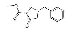 methyl 1-benzyl-4-oxopyrrolidine-3-carboxylate Structure