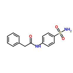 2-Phenyl-N-(4-sulfamoylphenyl)acetamide Structure