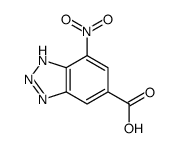 1H-Benzotriazole-5-carboxylicacid,7-nitro-(9CI) Structure