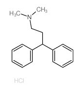N,N-dimethyl-3,3-diphenyl-propan-1-amine Structure