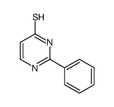 4(1H)-Pyrimidinethione,2-phenyl-(9CI)结构式