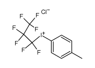 heptafluoro-n-propyl-p-tolyliodonium chloride结构式