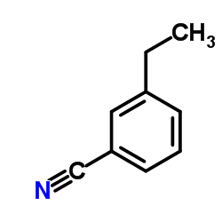 3-乙基苯腈结构式